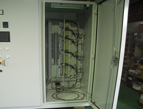 盤内エアー配管(SGP)