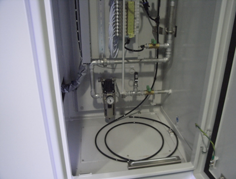 盤内エアー配管(SGP)