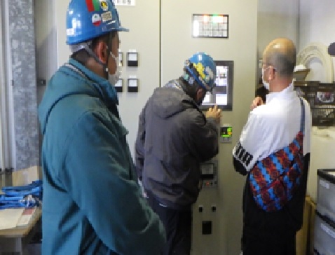 お客様立ち会い